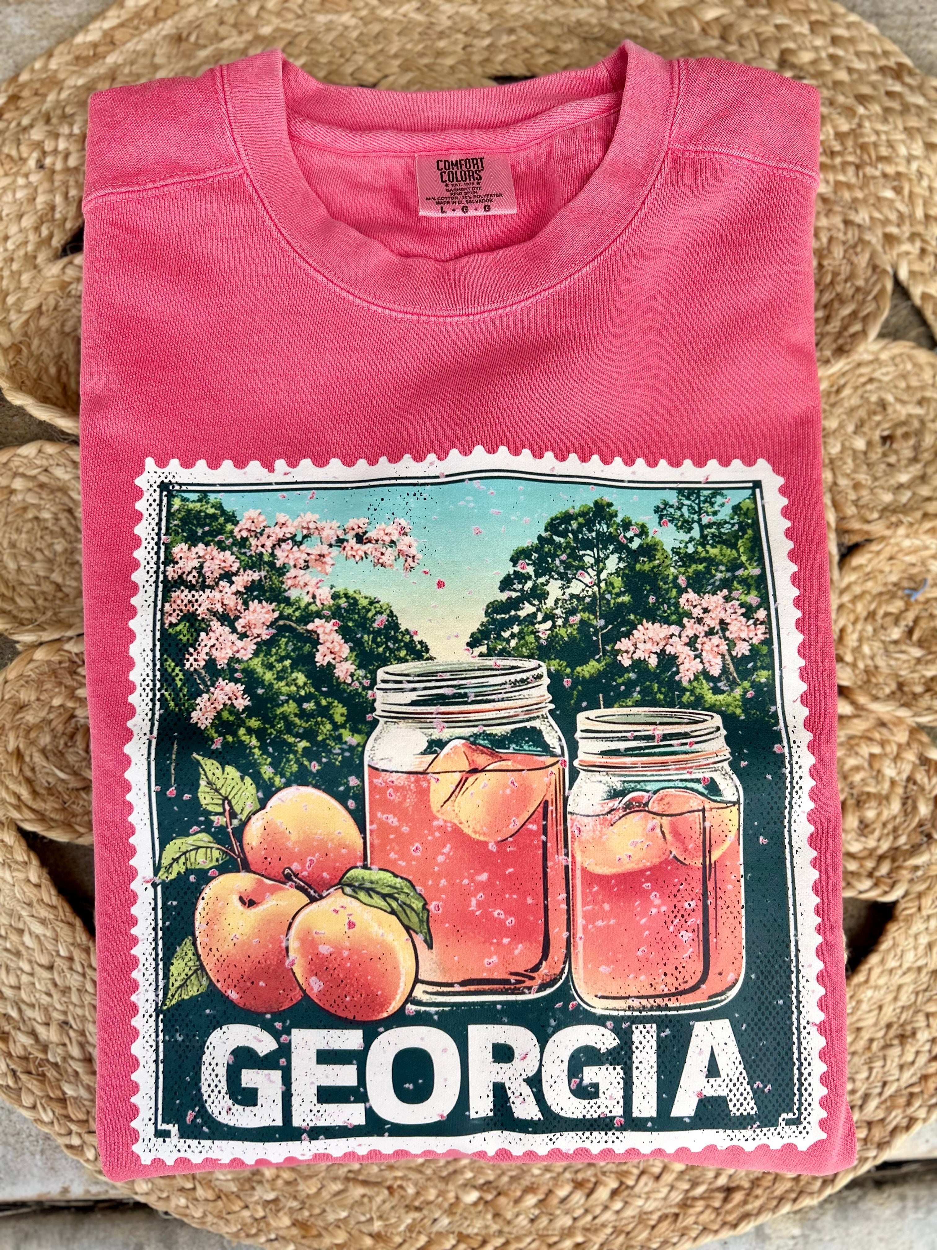 Georgia Stamp - Watermelon