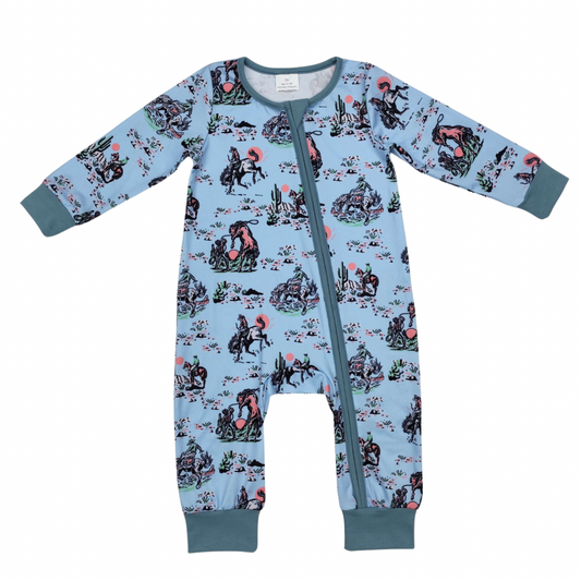 Western Zippy Romper