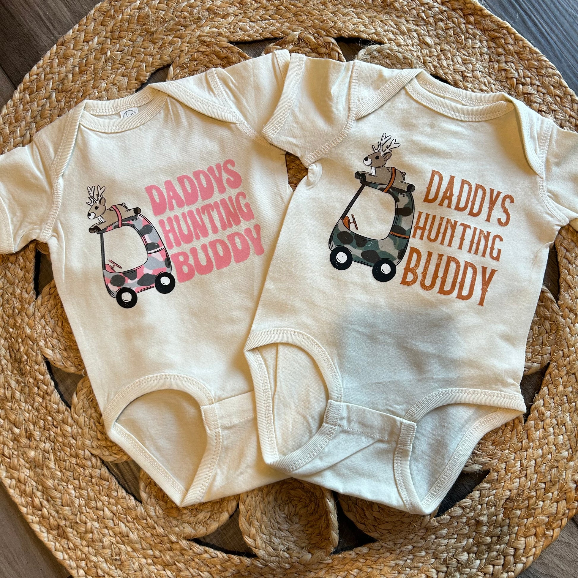 Daddy's Hunting Buddy - Boys Onesie