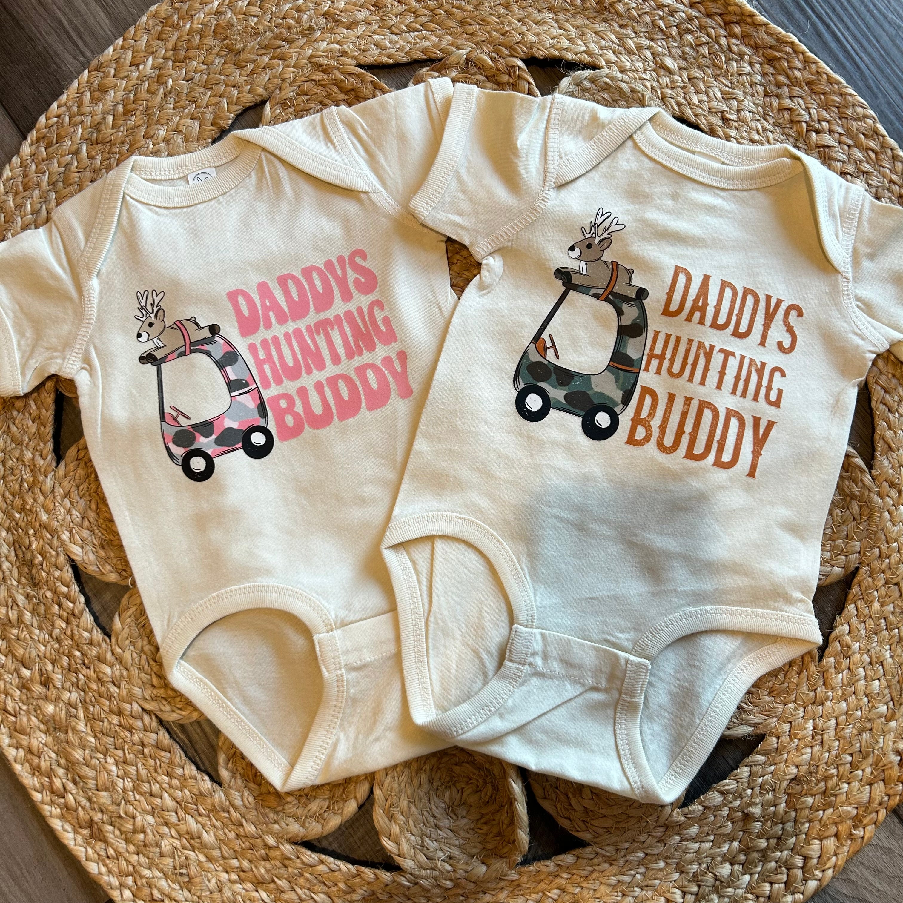 Daddy's Hunting Buddy - Boys Onesie