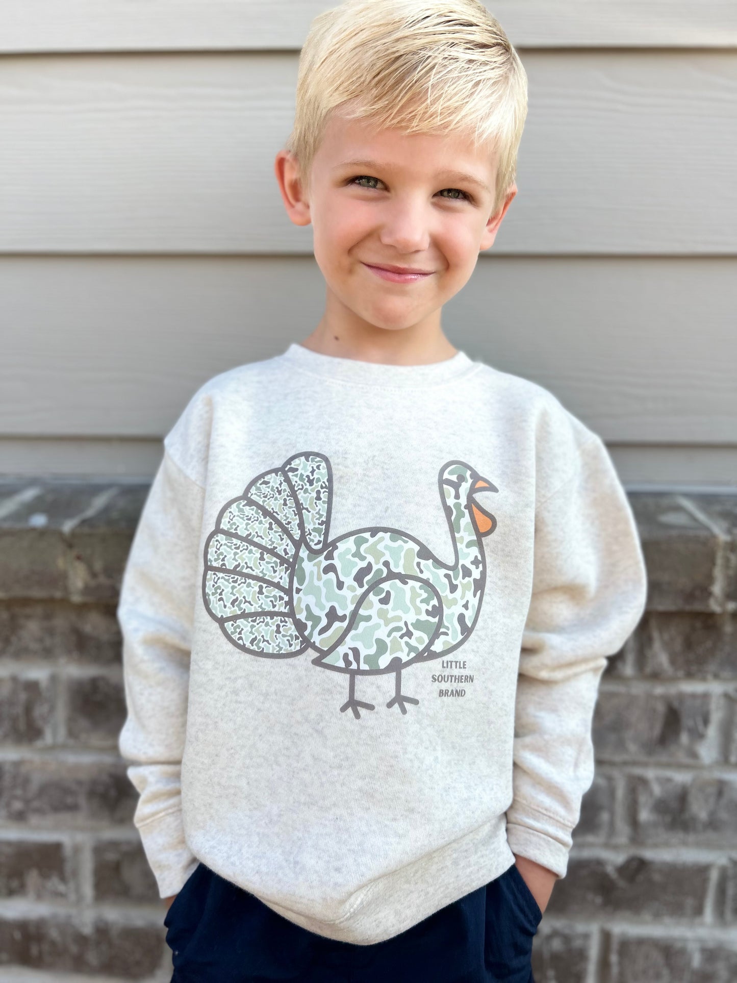 Camo Turkey Crewneck Sweatshirt