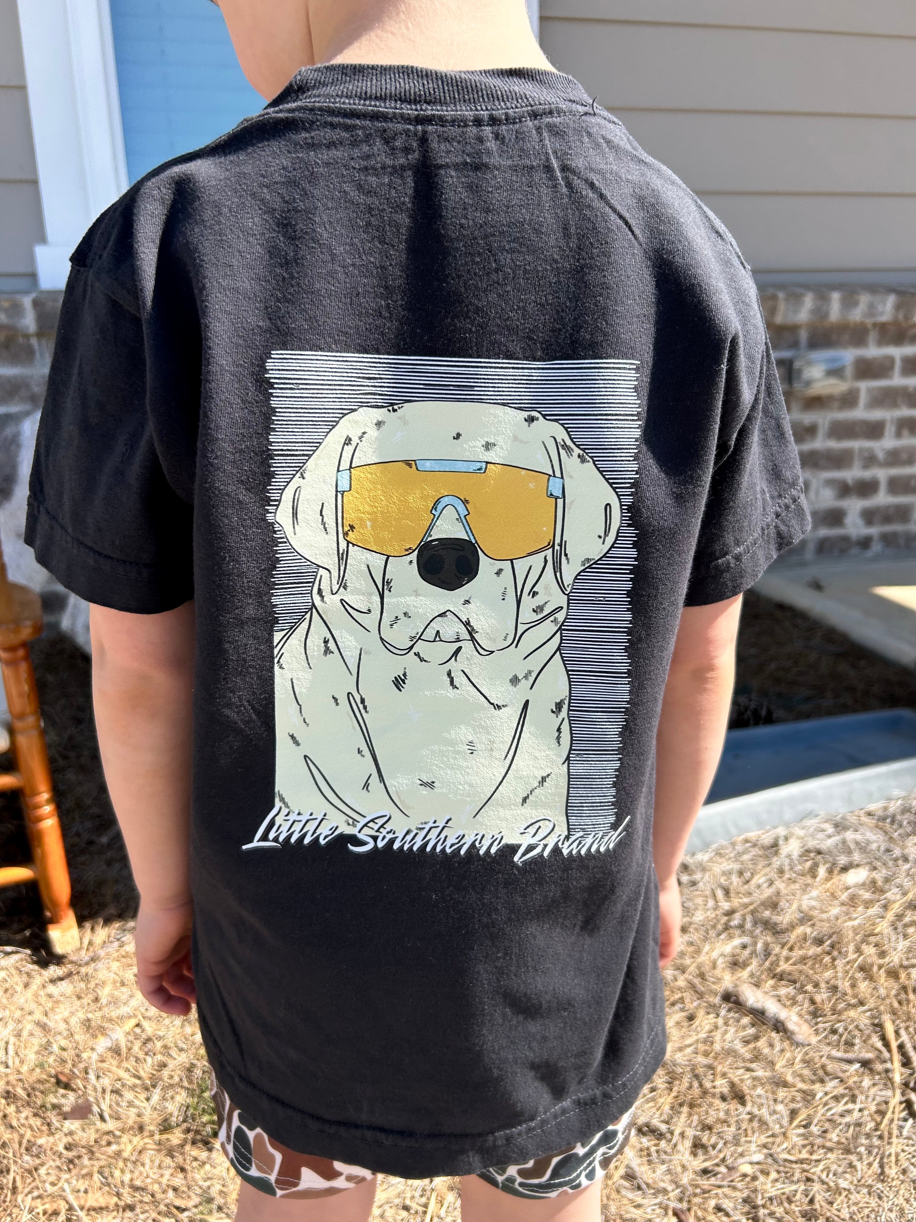 Yellow Lab T-shirt - CC Black