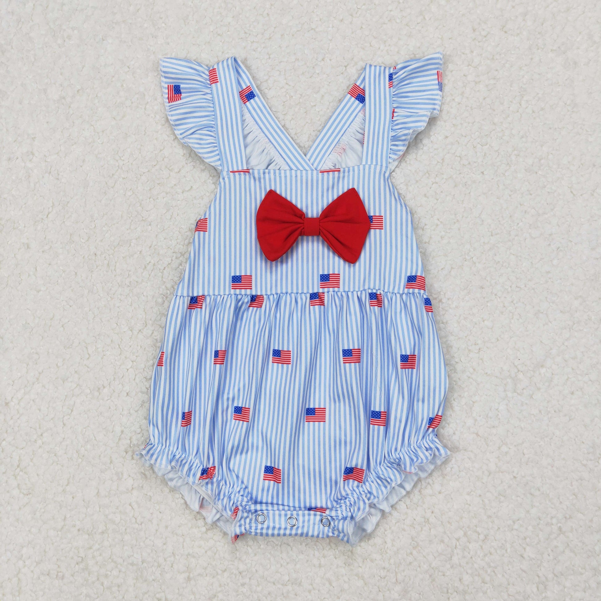 American Flag Bow Bubble