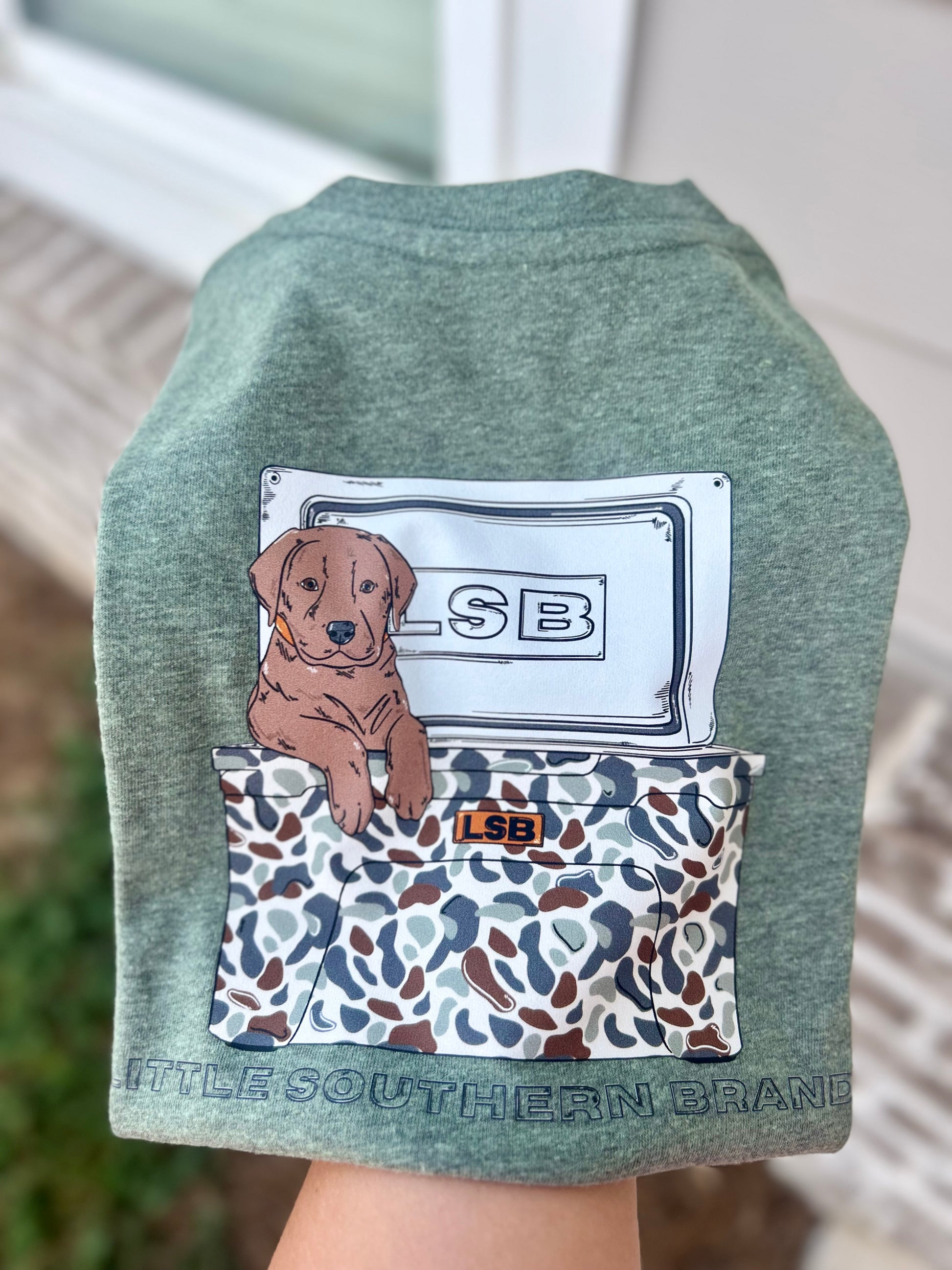 Cooler Pup T-shirt - Bamboo Blackout