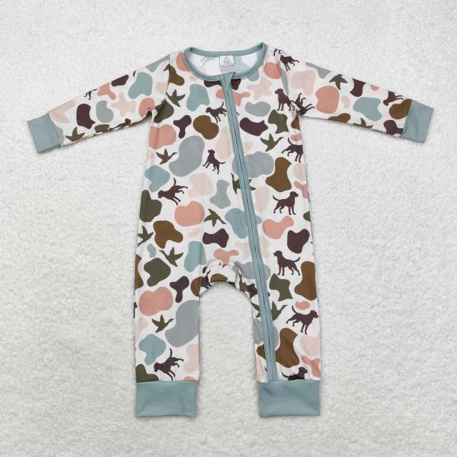 Camo Dogs Blue & Pink Zippy - Preorder