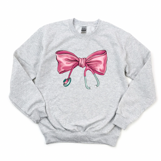 Nurse Bow Crewneck